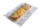 PIZZETA WITH MINCED MEAT AND YELLOW CHEESE (minced meat, yellow cheese, butter, toast bread, spices)